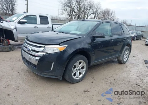 2012 Ford Edge Sel из США, поврежденный, VIN 2FMDK3JC0CBA06787